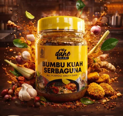 Botol Plastik Tutup Kuning 185g